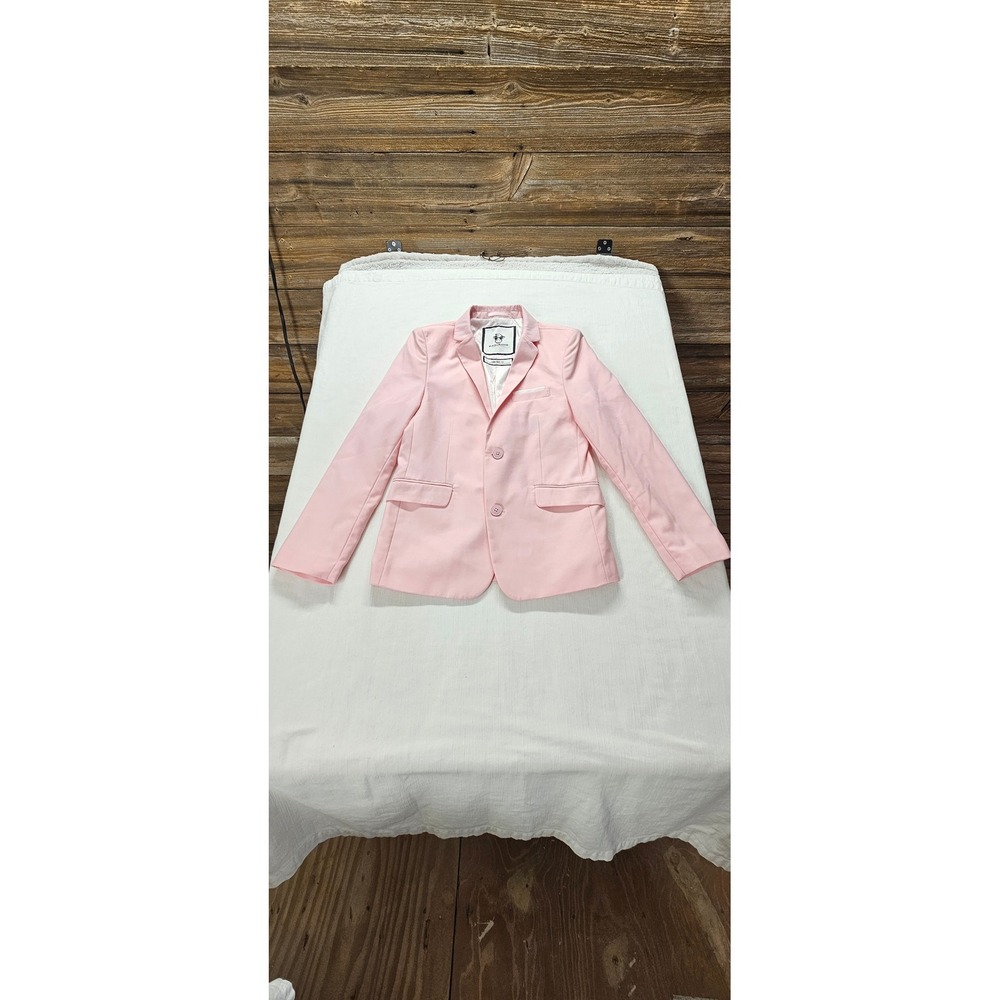Black N Bianco Kids Pink 2 Piece Suit Set Blazer and Pants  14 Formal Wedding